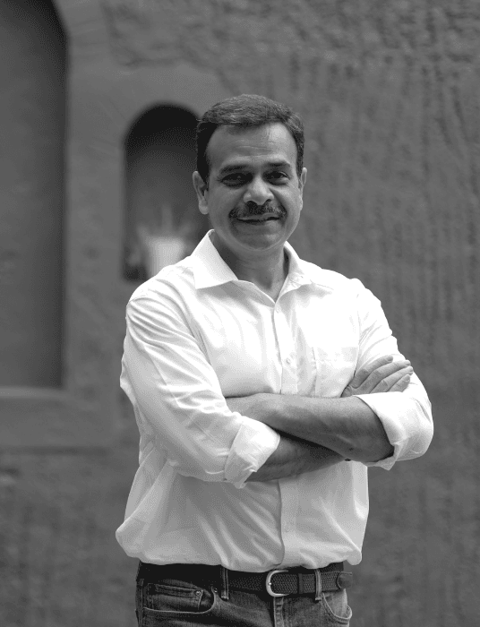 A person bungee jumping off a cliff